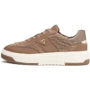 Lage Sneakers NeroGiardini Velour T.Curly 13 T.Brill Platino 6074 T.Cr...