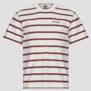 T-shirt Korte Mouw Dickies YORK STRIPE TEE SS EGRET