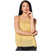 Top Superdry T-shirt sans manches Vintage Woven Lace