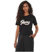 T-shirt Korte Mouw Guess W4YI09JA914JBLK