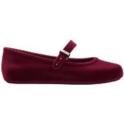 Ballerina's Melissa Soft Ballerina Velvet II - Red Flocked