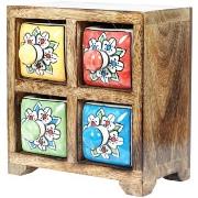 Trunks, opbergdozen Signes Grimalt Kruidenrek Met 4 Lades