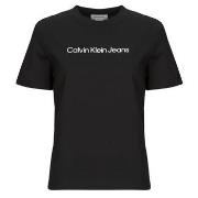 T-shirt Korte Mouw Calvin Klein Jeans A- INST. LOGO CLASSIC TEE SS