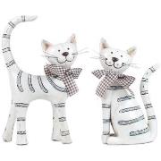 Beeldjes Signes Grimalt Kat Set 2 Stuks