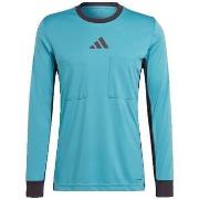 T-Shirt Lange Mouw adidas T-shirt Referee 24 manches longues bleu