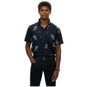 Overhemd Korte Mouw Superdry Chemise Beach manches courtes