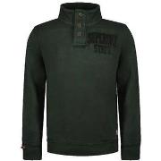 Trui Superdry Pull Vintage Athletic Henley gris