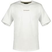 T-shirt Korte Mouw Superdry T-shirt Micro Logo Graphic blanc