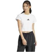 T-shirt Korte Mouw adidas T-shirt Future Icons slim blanc