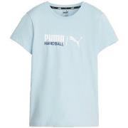T-shirt Korte Mouw Puma T-shirt Classic argenté