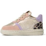 Hoge Sneakers NeroGiardini Velour Etoile Sand Miele T.Aida Leo +Iri T....