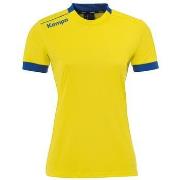 T-shirt Korte Mouw Kempa T-shirt Jaune pour Femme