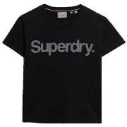 T-shirt Korte Mouw Superdry T-shirt Core Logo City ajusté