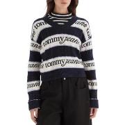 Trui Tommy Hilfiger TJW STRIPE LOGO SWEA DW0DW21682