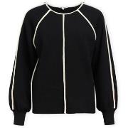 Trui Object Reynard Knit - Black/Sandshell