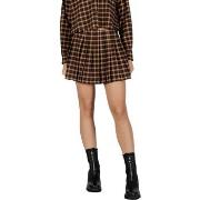 Rok Only Onlcat Life Hw Plisse Check Skirt Pnt 15357804