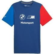 T-shirt Korte Mouw Puma T-shirt BMW M Motorsport bleu