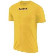 T-shirt Korte Mouw Givova T-shirt manches courtes unisexe jaune