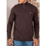 Trui Lyle &amp; Scott Cotton merino quarter zip jumper