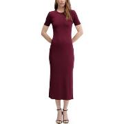 Lange Jurk Calvin Klein Jeans A - MODAL RIB SS DRE LV044C902G