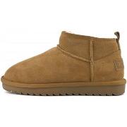 Snowboots Colors of California Short Sheepskin Boot In Suede