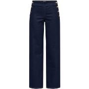 Straight Jeans Jacqueline De Yong Jdylizzie Midwaist Button Wide Jeans...