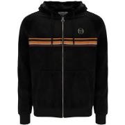 Sweater Sergio Tacchini Albi Velour Zip Hoodie Track Top Black/Gold