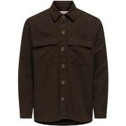 Overhemd Lange Mouw Only &amp; Sons ONSPAUL RLX OVERSHIRT 22034929