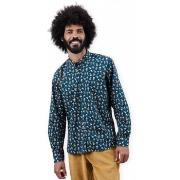 Overhemd Lange Mouw Brava Fabrics Peanuts Astronaut Shirt - Blue