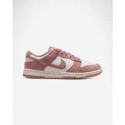 Lage Sneakers Nike Dunk Low Rose Whisper Gold Mini Swoosh (Women's)