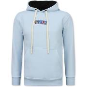 Sweater True Rise Oversized Hoodie Capuchon One Piece