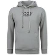 Sweater True Rise Oversized Hoodie Capuchon ICON