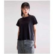 T-shirt Korte Mouw Bellerose Covi Tshirt Black