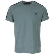T-shirt Korte Mouw Fred Perry Mesh Taped Ringer