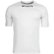 T-shirt Korte Mouw Givova T-shirt Capo blanc