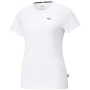 T-shirt Korte Mouw Puma Ess Small Logo Tee