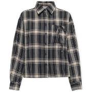 Overhemd Only Agda Short Shirt - Fog/Sky Cap