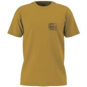 T-shirt Korte Mouw Vans T-shirt Next Stop Jaune