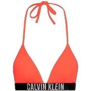 Bikini Calvin Klein Jeans Haut de maillot de bain Triangle côtelé
