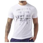 T-shirt Korte Mouw Reebok Sport CF Routine Tee