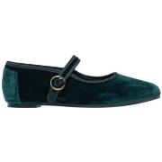 Ballerina's Paez Mary Jane W - Velvet Evergreen