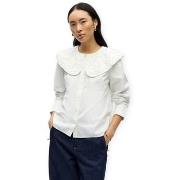 Blouse Object Jenesa Shirt - Cloud Dancer