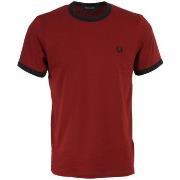 T-shirt Korte Mouw Fred Perry Ringer