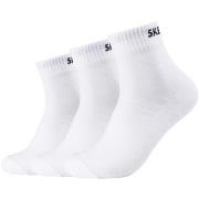 Sportsokken Skechers 3PPK Unisex Mesh Ventilation Quarter Socks