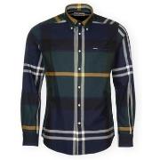 Overhemd Lange Mouw Barbour Dunoon Shirt - Seaweed Tartan
