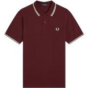 Polo Shirt Korte Mouw Fred Perry Fp Twin Tipped Fred Perry Shirt