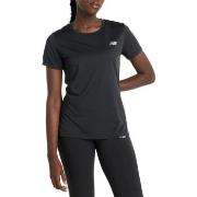 T-shirt Korte Mouw New Balance WT51244BK