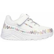 Lage Sneakers Skechers Uno lite - heart craze