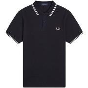 Polo Shirt Korte Mouw Fred Perry Fp Twin Tipped Fred Perry Shirt