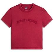 T-shirt Korte Mouw Tommy Jeans Tjw Reg Gmd Varsity